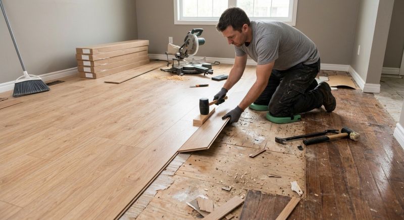 Wood Laminate Installation in Greensboro, NC